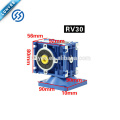 12v / 24v 120W motor de engranaje helicoidal de velocidad de desaceleración positiva y negativa